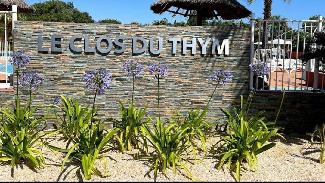 Camping Le Clos Du Thym - アルジェレス・シュル・メール エクステリア 写真